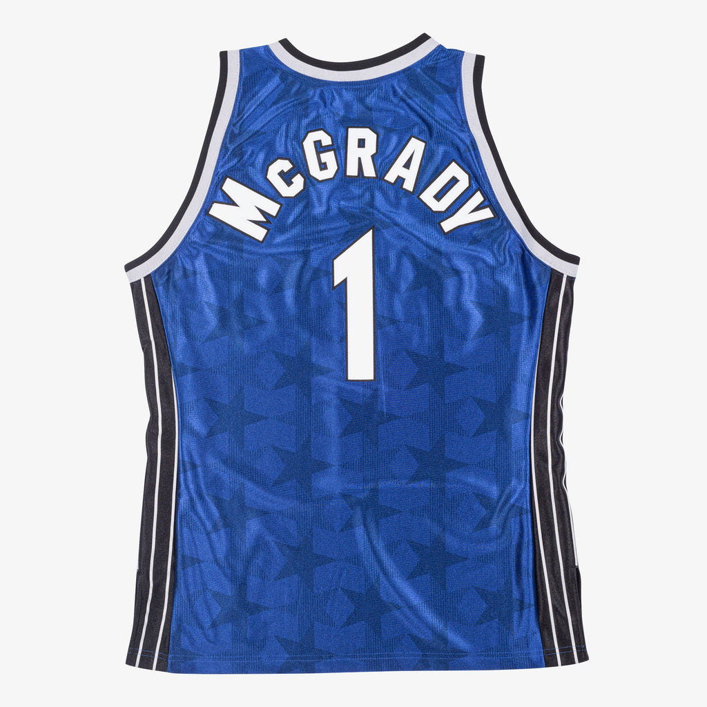 Tracy McGrady Magic 2000-01 Blue Jersey Stitched