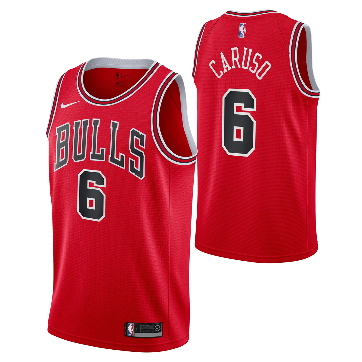 Toddler Alex Caruso Chicago Bulls Red Nike Replica Jersey