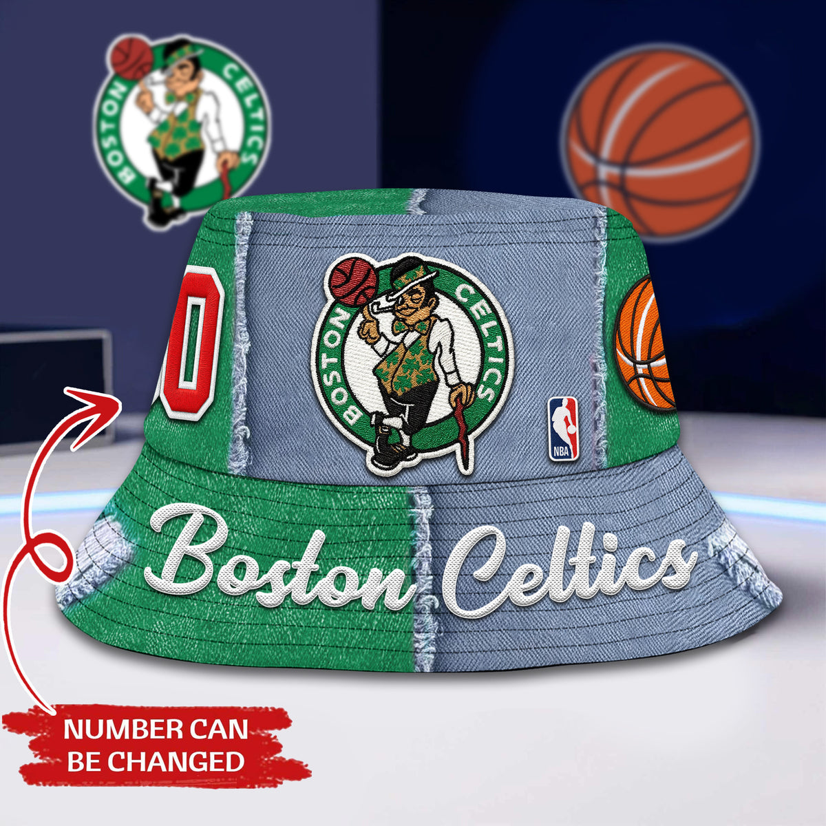 Boston Celtics | Premium NBA Bucket Hat TD