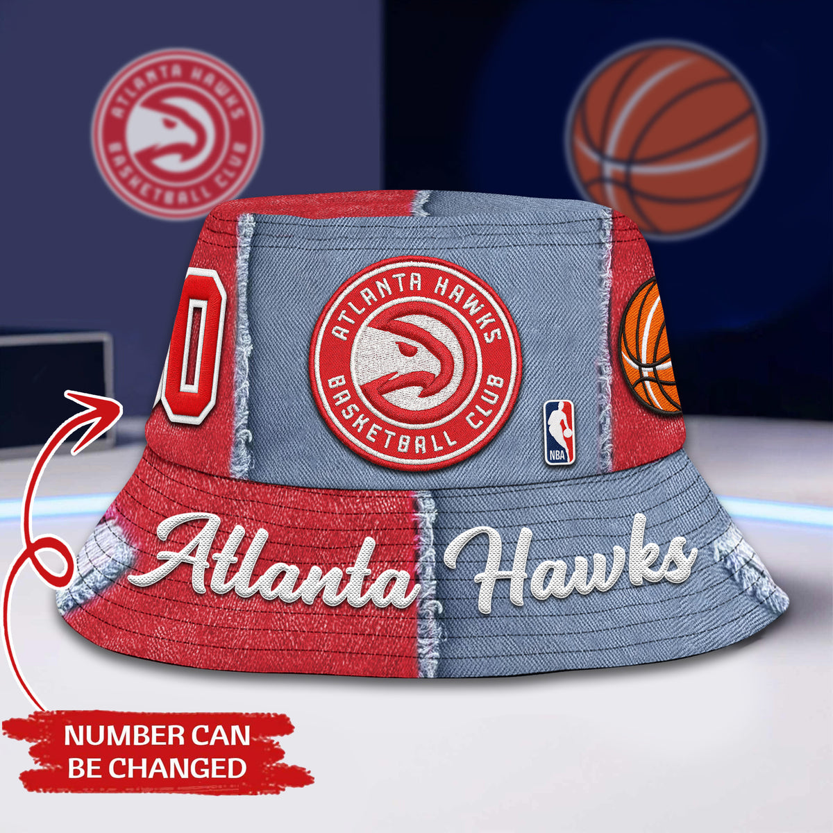 Atlanta Hawks | Premium NBA Bucket Hat TD