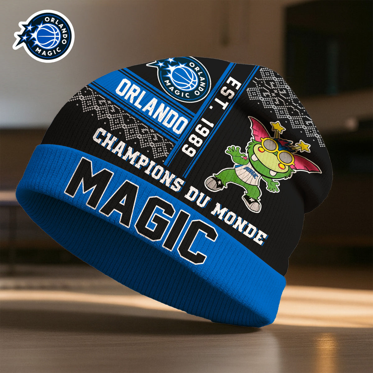 Orlando Magic | Premium NBA Champions Du Monde Beanie Hat HY