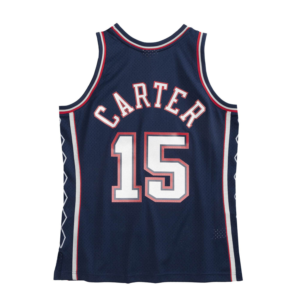Men's Vince Carter New Jersey Nets Navy 2006-07 Swingman Replica Jersey